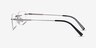 Dimension Gunmetal TitaniumEyeglass Frames from EyeBuyDirect, Side View