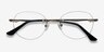 Fuse Bronze MetalEyeglass Frames from EyeBuyDirect, Closed View