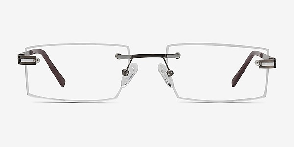 Encrypt Gunmetal, black  Metal Eyeglass Frames