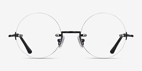 Palo Alto Black Metal Eyeglass Frames
