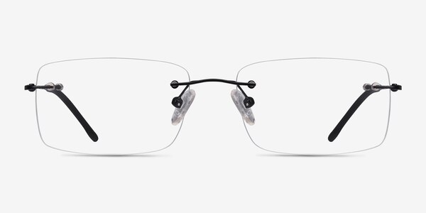 Woodrow Black Metal Eyeglass Frames
