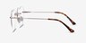 Amore Rose Gold MetalEyeglass Frames from EyeBuyDirect, Side View