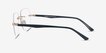 Finsbury Light Gold AcetateEyeglass Frames from EyeBuyDirect, Side View