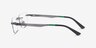 Turbine Matte Gunmetal MetalEyeglass Frames from EyeBuyDirect, Side View