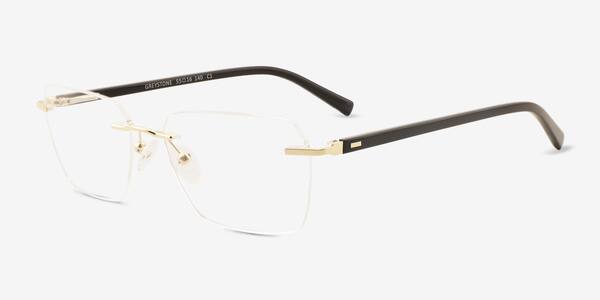 Gold Greystone -  Acetate Eyeglasses