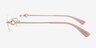 Fielding Silver MetalEyeglass Frames from EyeBuyDirect, Side View