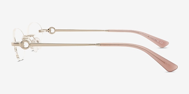 Fielding Silver MetalEyeglass Frames from EyeBuyDirect, Side View