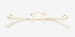 Chamberlain Gold MetalEyeglass Frames from EyeBuyDirect, Closed View
