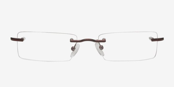 Linkoping Burgundy Métal Montures de lunettes de vue