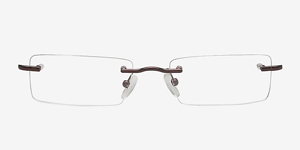 Linkoping Burgundy Metal Eyeglass Frames