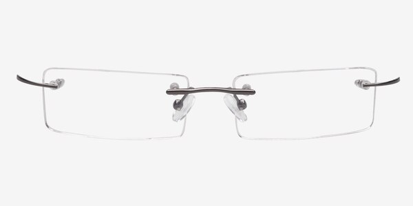 Lulea Gunmetal Métal Montures de lunettes de vue