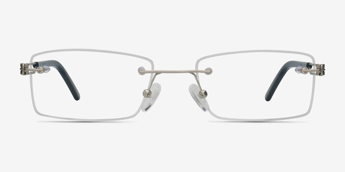 Jeremiah Silver Metal Eyeglass Frames from EyeBuyDirect
