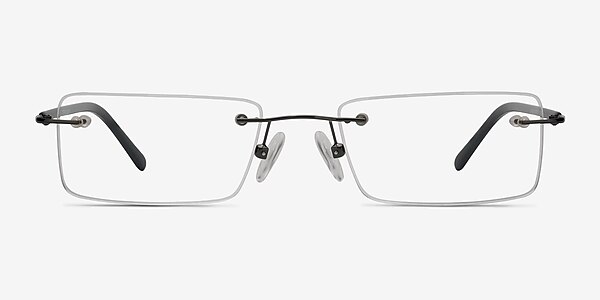 Glacon Gunmetal Metal Eyeglass Frames