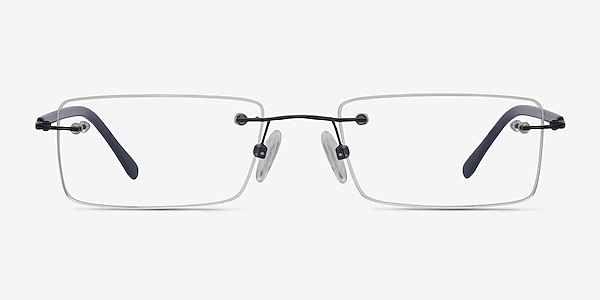 Glacon Navy Metal Eyeglass Frames
