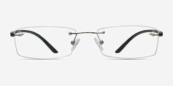 Siku Gunmetal Métal Montures de lunettes de vue