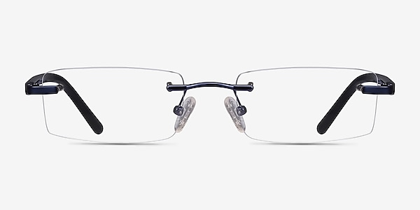 Montecelio Navy Metal Eyeglass Frames