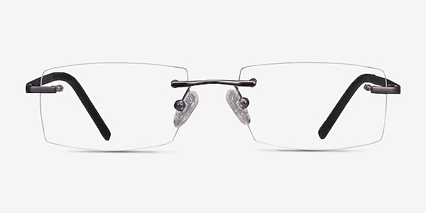 Collector Gunmetal Metal Eyeglass Frames