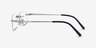 Percy Light Green MetalEyeglass Frames from EyeBuyDirect, Side View