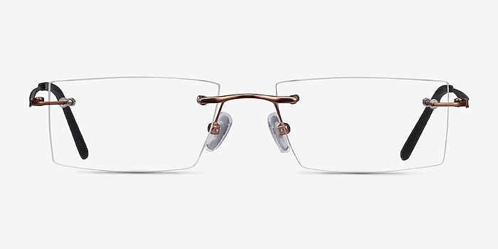 Primo Coffee Metal Eyeglass Frames from EyeBuyDirect