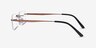 Primo Coffee MetalEyeglass Frames from EyeBuyDirect, Side View
