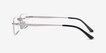 Primo Silver MetalEyeglass Frames from EyeBuyDirect, Side View