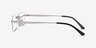 Primo Argenté MétalMontures de lunettes de vue d'EyeBuyDirect, Vue de Côté