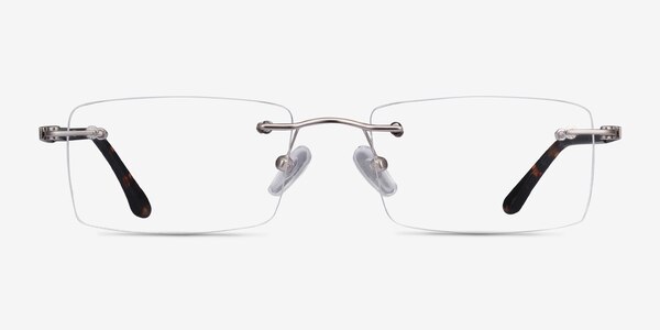 Orion Silver Metal Eyeglass Frames