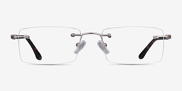 Orion Silver Metal Eyeglass Frames