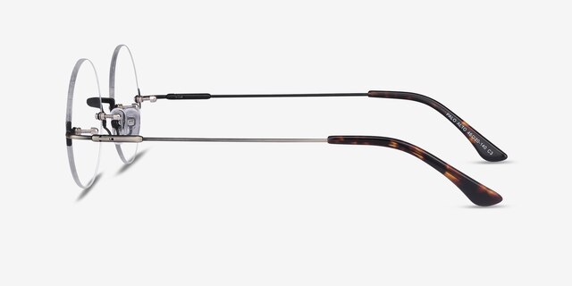 Palo Alto Bronze MetalEyeglass Frames from EyeBuyDirect, Side View