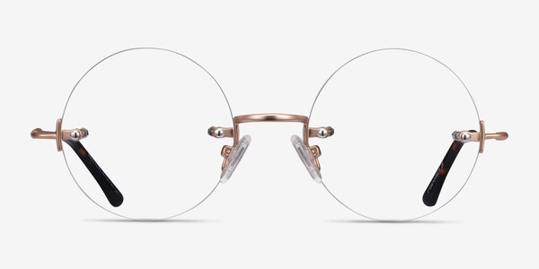 Palo Alto Golden Metal Eyeglass Frames