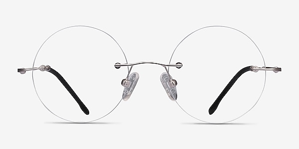 Altus Argenté Métal Montures de lunettes de vue