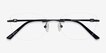 Vince Black MetalEyeglass Frames from EyeBuyDirect, Closed View