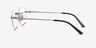 Vince Light Purple MetalEyeglass Frames from EyeBuyDirect, Side View