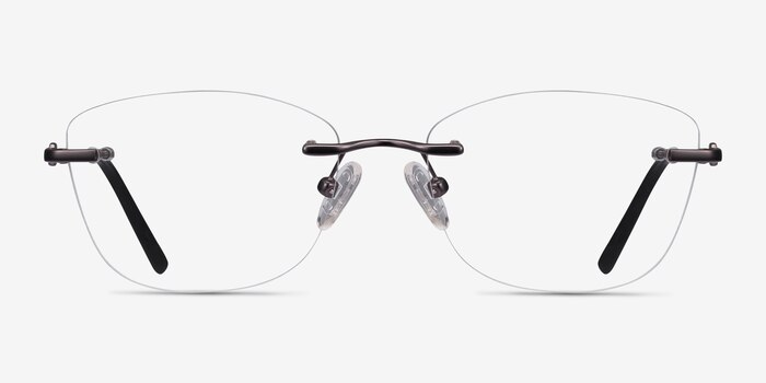 Vince Gunmetal Métal Montures de lunettes de vue d'EyeBuyDirect