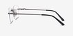 Vince Gunmetal MetalEyeglass Frames from EyeBuyDirect, Side View