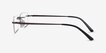Regis Brown MetalEyeglass Frames from EyeBuyDirect, Side View