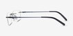 Earl Navy MetalEyeglass Frames from EyeBuyDirect, Side View