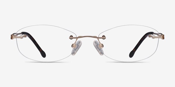 Create Gold Metal Eyeglass Frames