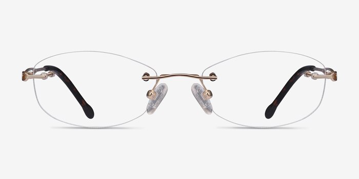 Create Doré Métal Montures de lunettes de vue d'EyeBuyDirect