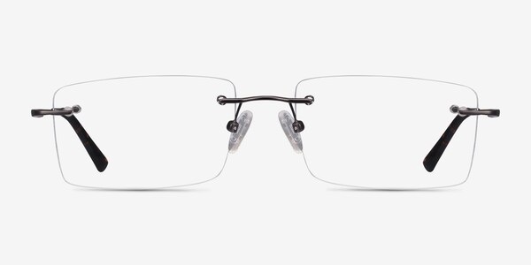 Evolve Gunmetal Metal Eyeglass Frames