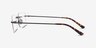 Evolve Gunmetal MétalMontures de lunettes de vue d'EyeBuyDirect, Vue de Côté