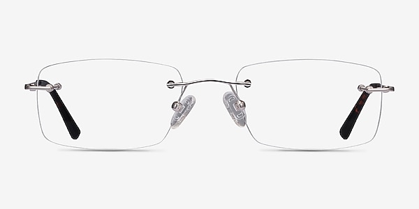 Forge Silver Metal Eyeglass Frames