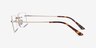 Bold Gold MetalEyeglass Frames from EyeBuyDirect, Side View