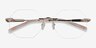 Glas Doré MétalMontures de lunettes de vue d'EyeBuyDirect, Vue Rapprochée