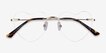 Amore Gold MetalEyeglass Frames from EyeBuyDirect, Closed View