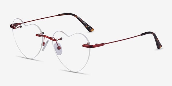 Red Amore -  Metal Eyeglasses
