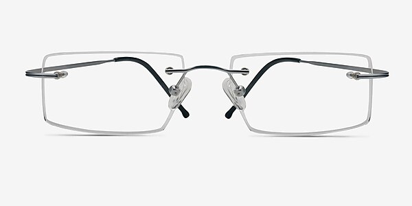 Divide Gray Titanium Eyeglass Frames