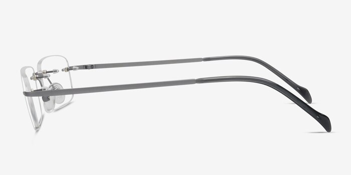 Paragon Gray Titanium Eyeglass Frames from EyeBuyDirect