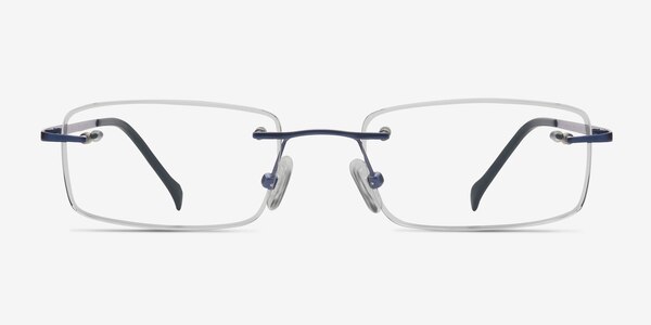 Paragon Navy Titanium Eyeglass Frames