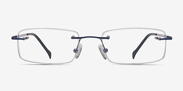 Paragon Navy Titanium Eyeglass Frames